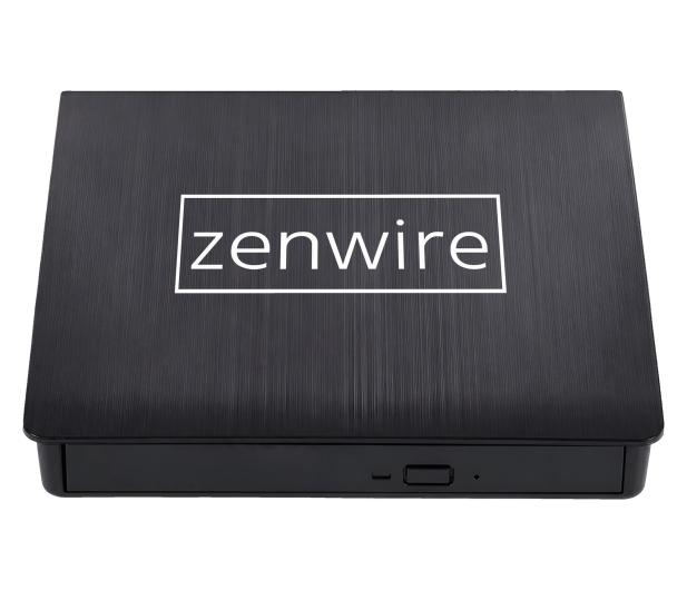 Zenwire Napęd Zewnętrzny DVD CD 2w1 USB 3.0 USB-C ECD829-Y - 1604629 - zdjęcie 3